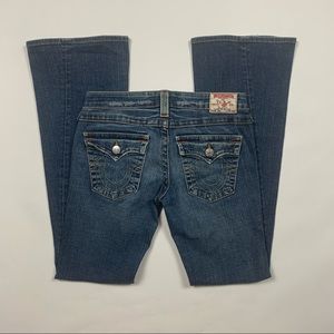 True Religion Joey Flare Jeans Size 28